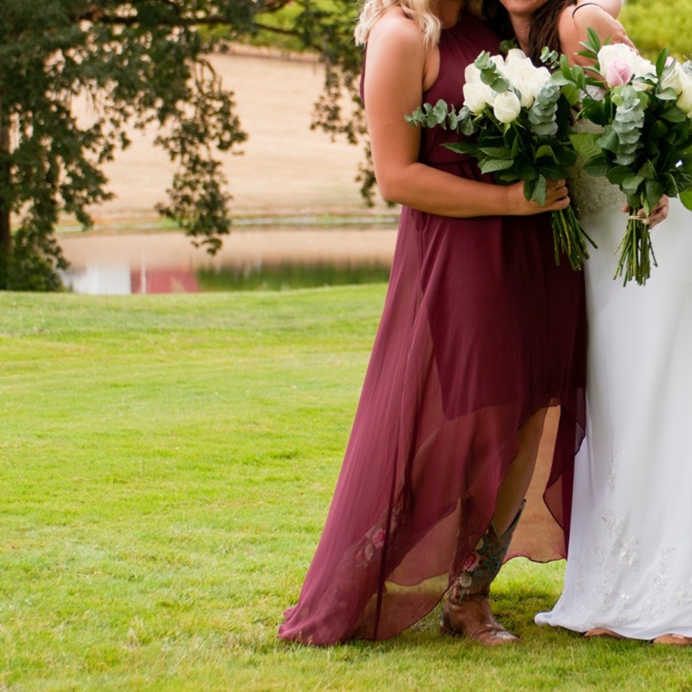 David’s Bridal Bridesmaid Dress